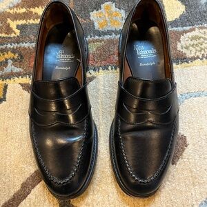 Men's Allen Edmonds Randolph Black Leather Loafers